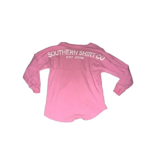 SPIRIT Southern Shirt Co Est 2006 New Long Sleeve Shirt Coral Size Small - Picture 3 of 5